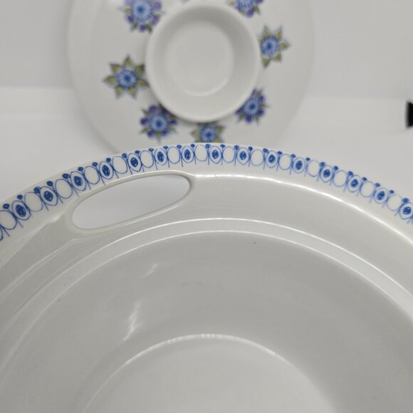 Vintage Lotte Coupe by Figgjo 1 Qt Casserole Bowl w/ Lid, Norway, 1972 - Picture 7 of 15